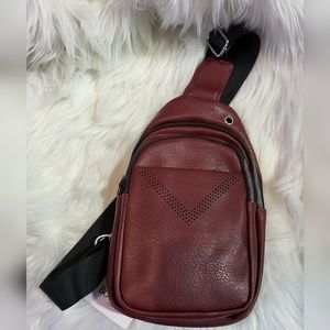 Brand new sling/shoulder bag - wine/maroon/Burgundy